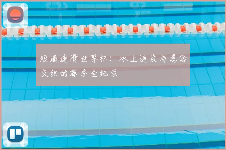 短道速滑世界杯：冰上速度与悬念交织的赛季全纪录
